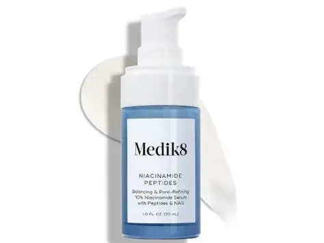 MediK8 Niacinamide Peptides 30ml (Balancing & Pore refining 10% Niacinamide Serum and Peptides)