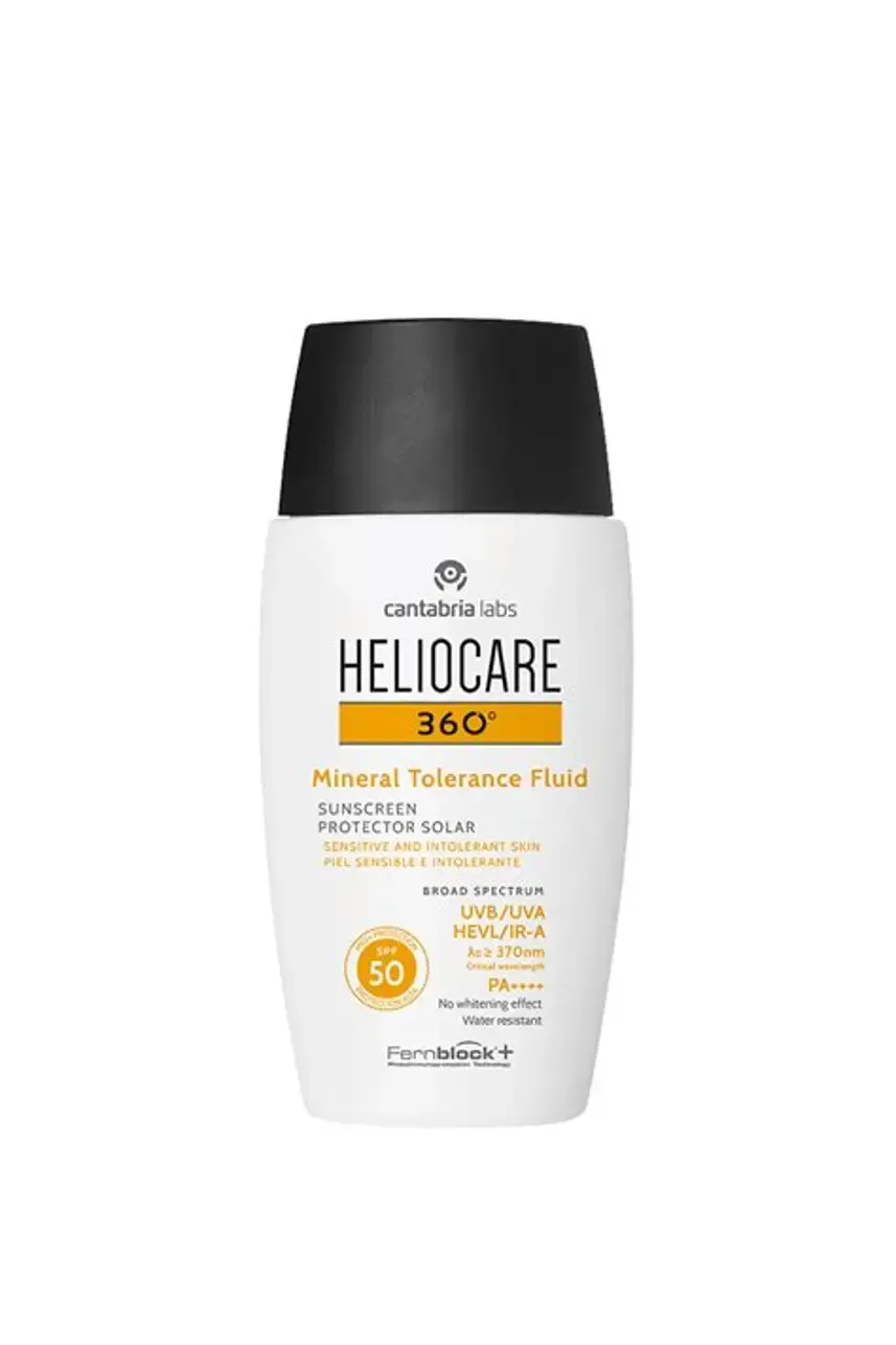 Heliocare 360 Mineral Tolerance SPF 50ml ( 100% mineral formulation designed for sun-sensitive skin)